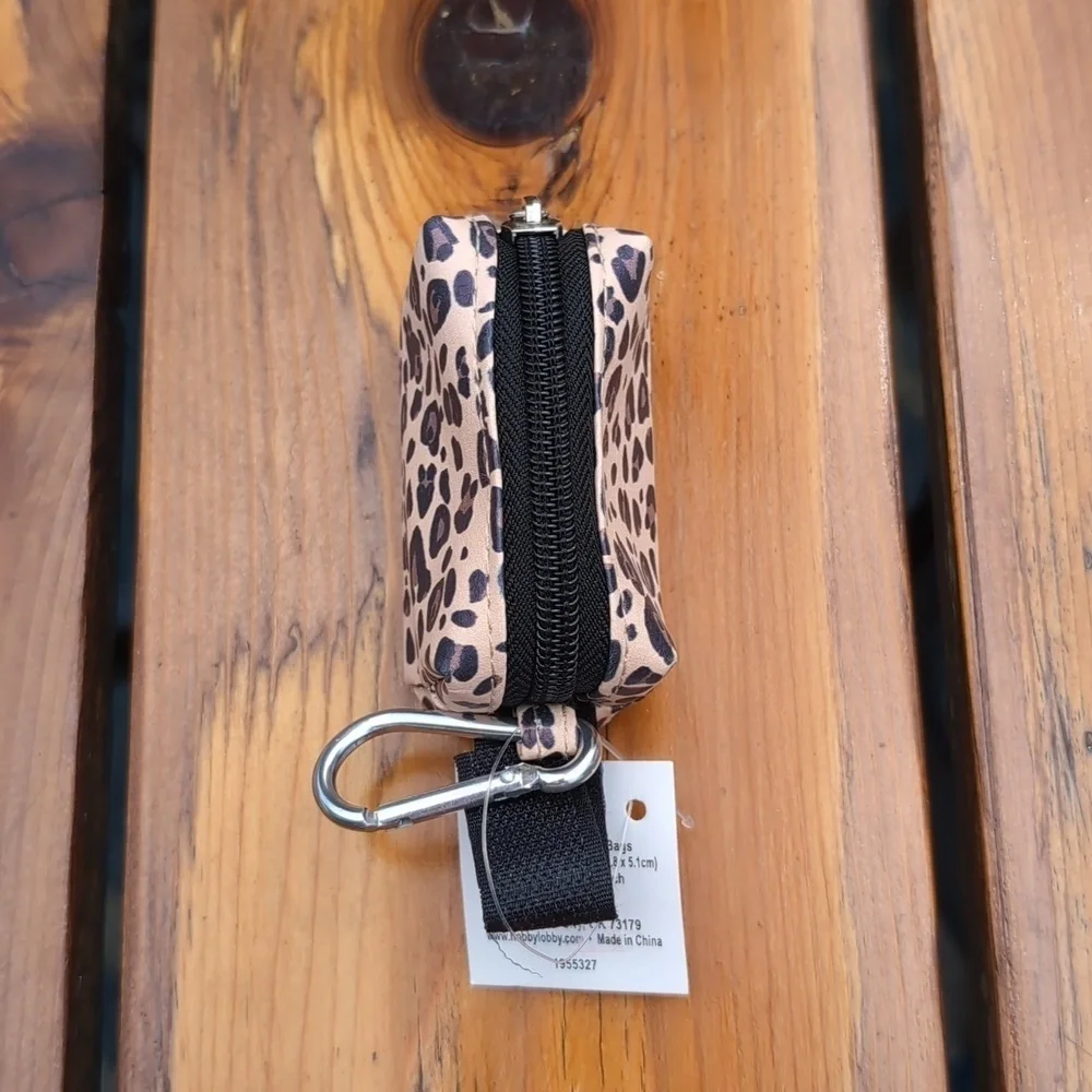 Cheetah Dog Waste Pouch Poop Bag
